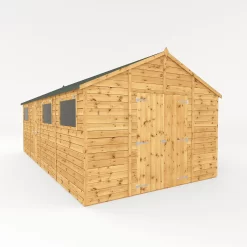 Mercia 20ft X 10ft Premium Shiplap Modular Workshop Shed