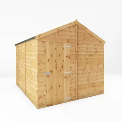 Mercia 10ft X 8ft Premium Windowless Shiplap Apex Shed - Including Installation