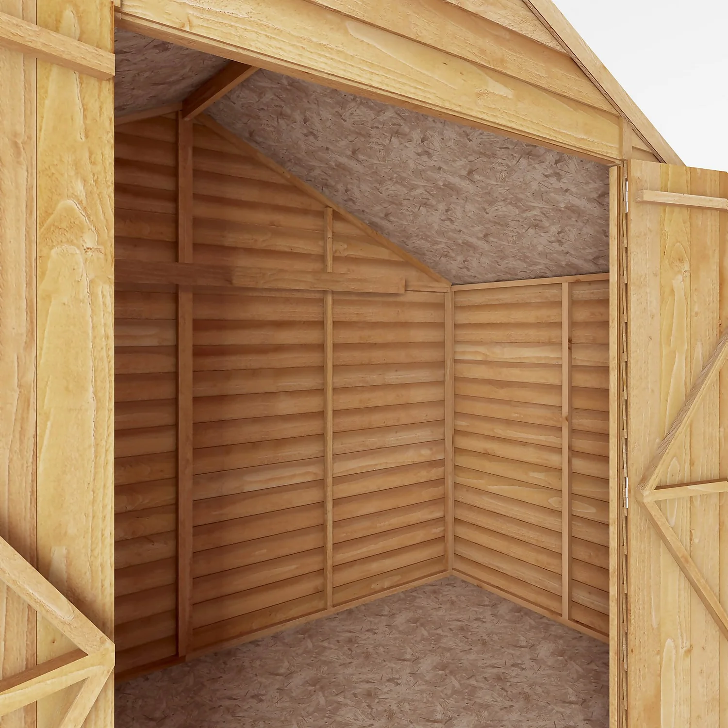 Mercia 5ft X 10ft Overlap Apex Shed - Image 4
