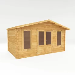 Mercia 5m X 3m Retreat Log Cabin 34mm