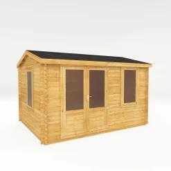 Mercia 4m X 3m Home Office Log Cabin 44mm