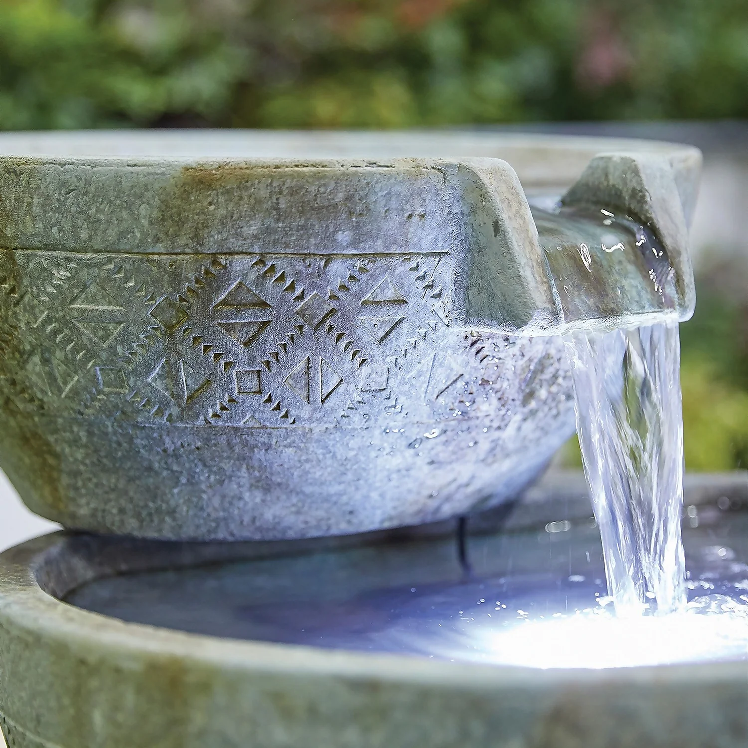 Stylish Fountain Oasis Water Feature With LEDs - Image 4