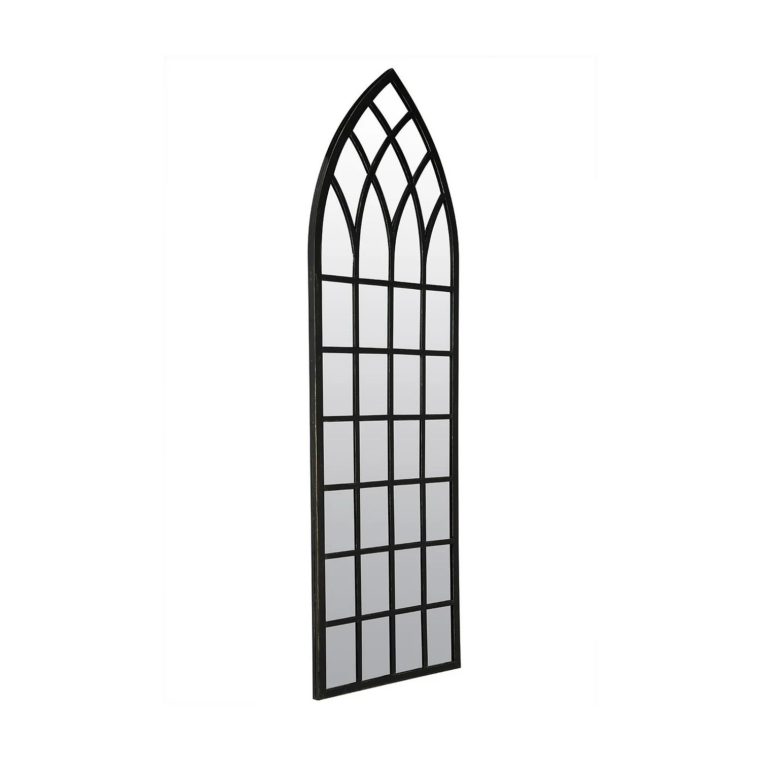 MirrorOutlet Somerley Secret Garden Rustic Arch Large Metal Garden Mirror - 160x47.5cm - Image 3