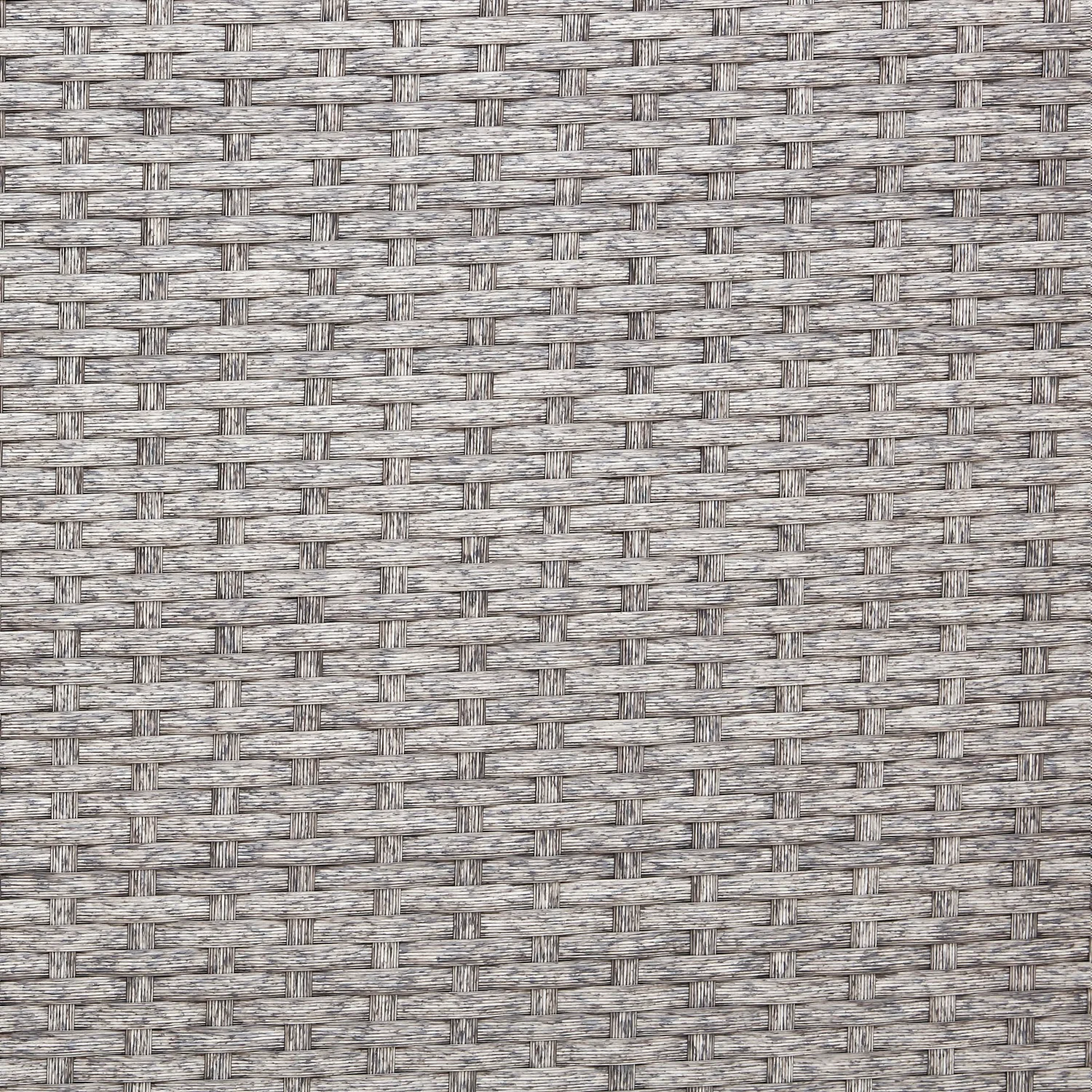 Alexandria Rattan Effect Garden Corner Sofa Set - Ash Grey - Image 8