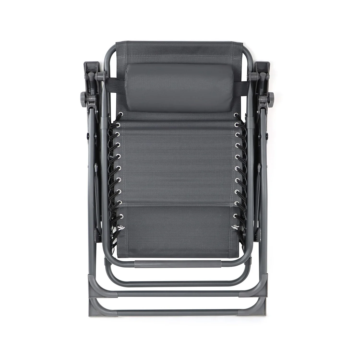 Grey Reclining Sun Lounger - Image 2