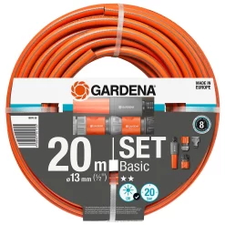 Gardena 20m Basic Hose Set